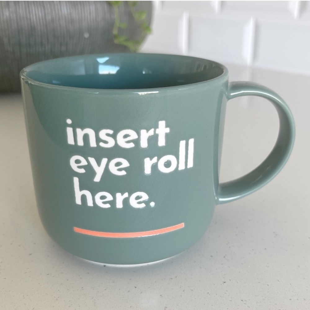 Insert Eye Roll Mug - Picture 2 of 3